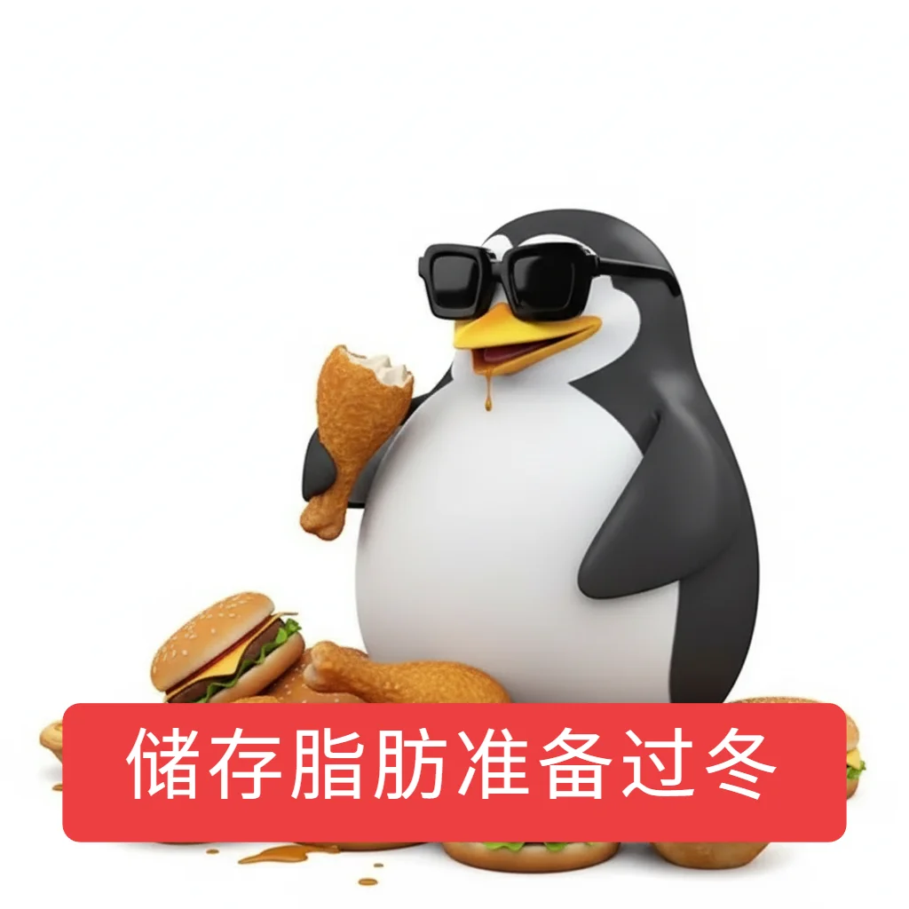 原创 高雅人士企鹅（过冬版）