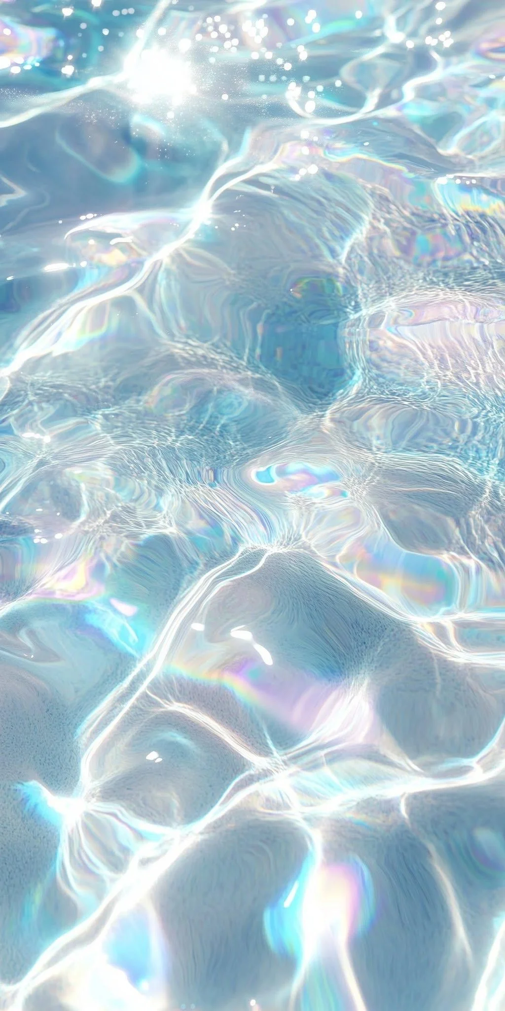 iPhone 蓝波纹壁纸