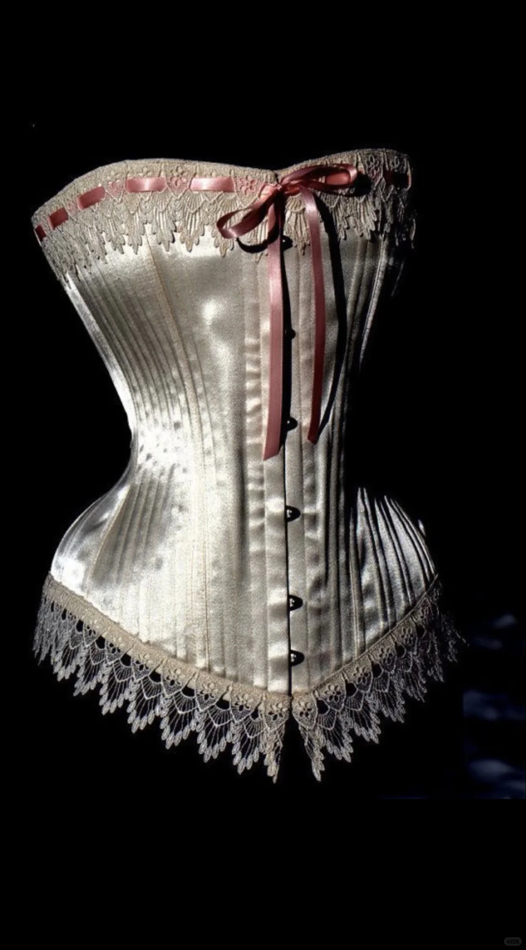 每日审美❣真是被古董鱼骨胸衣惊艳到失语！