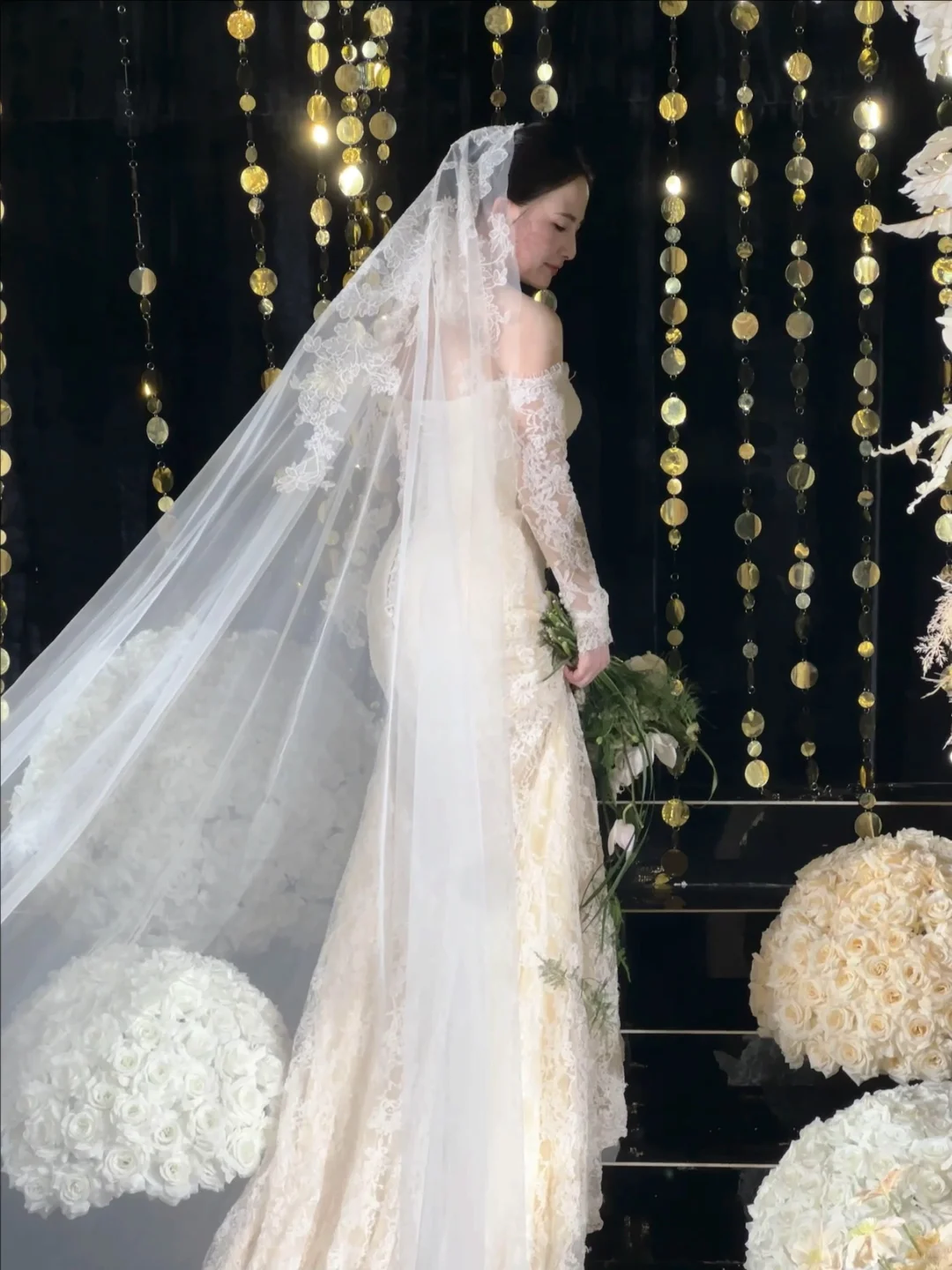 蕾丝鱼尾婚纱！🫧谁懂！！！