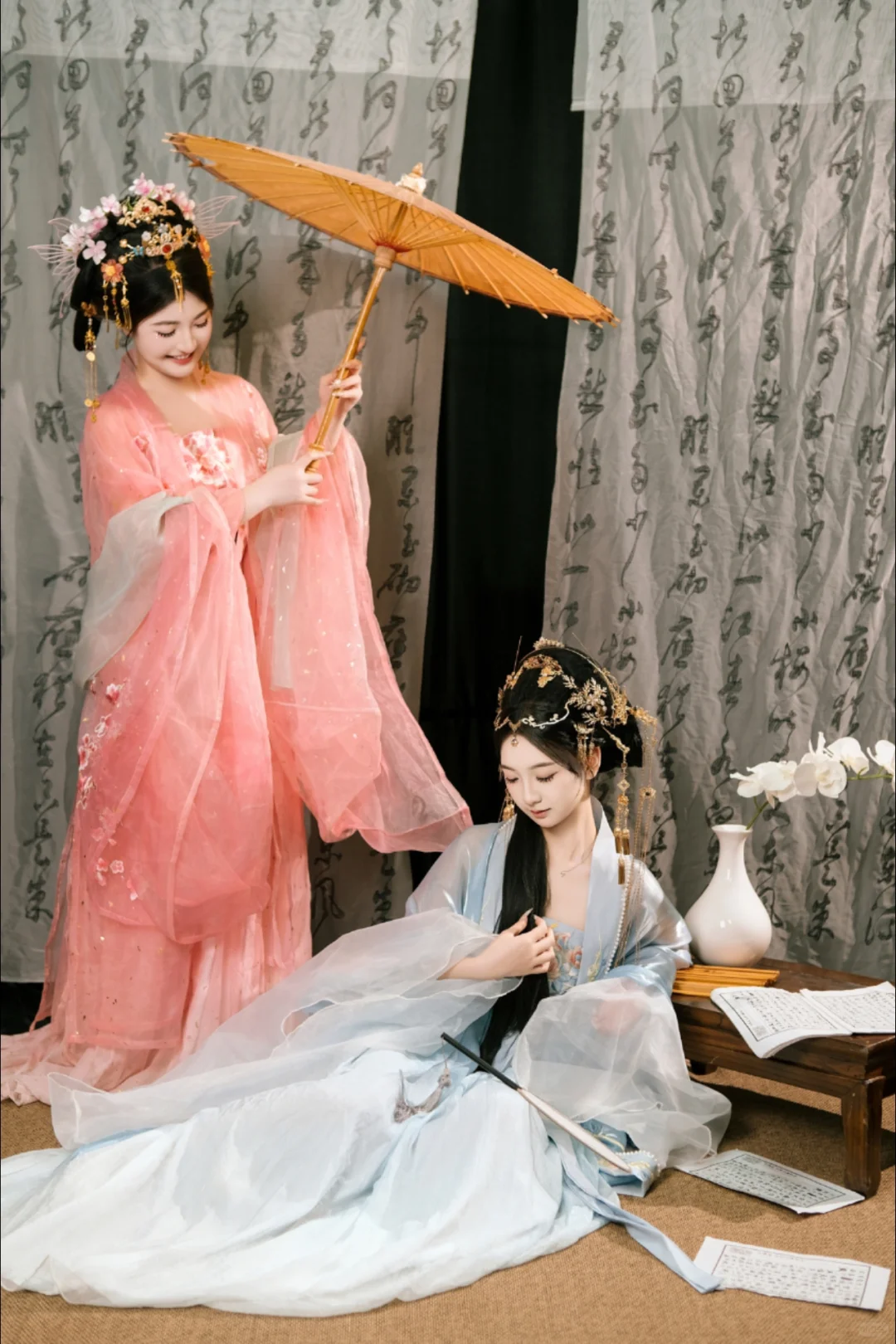 汉服模特 十天一结