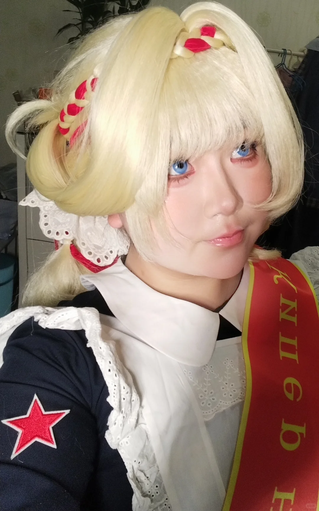 我晒女神的稿子就这样