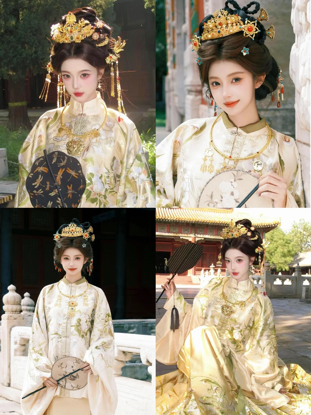 北京超出片的Top5⃣明制汉服合集🔥快冲