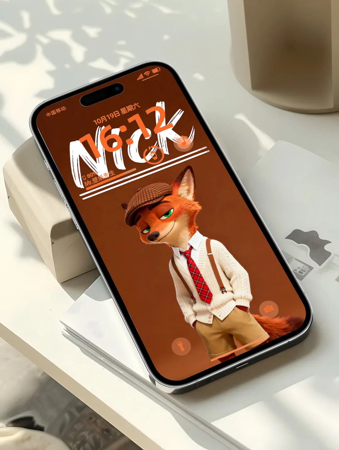 疯狂动物城丨🍫巧克力棕尼克Nick丨4K壁纸