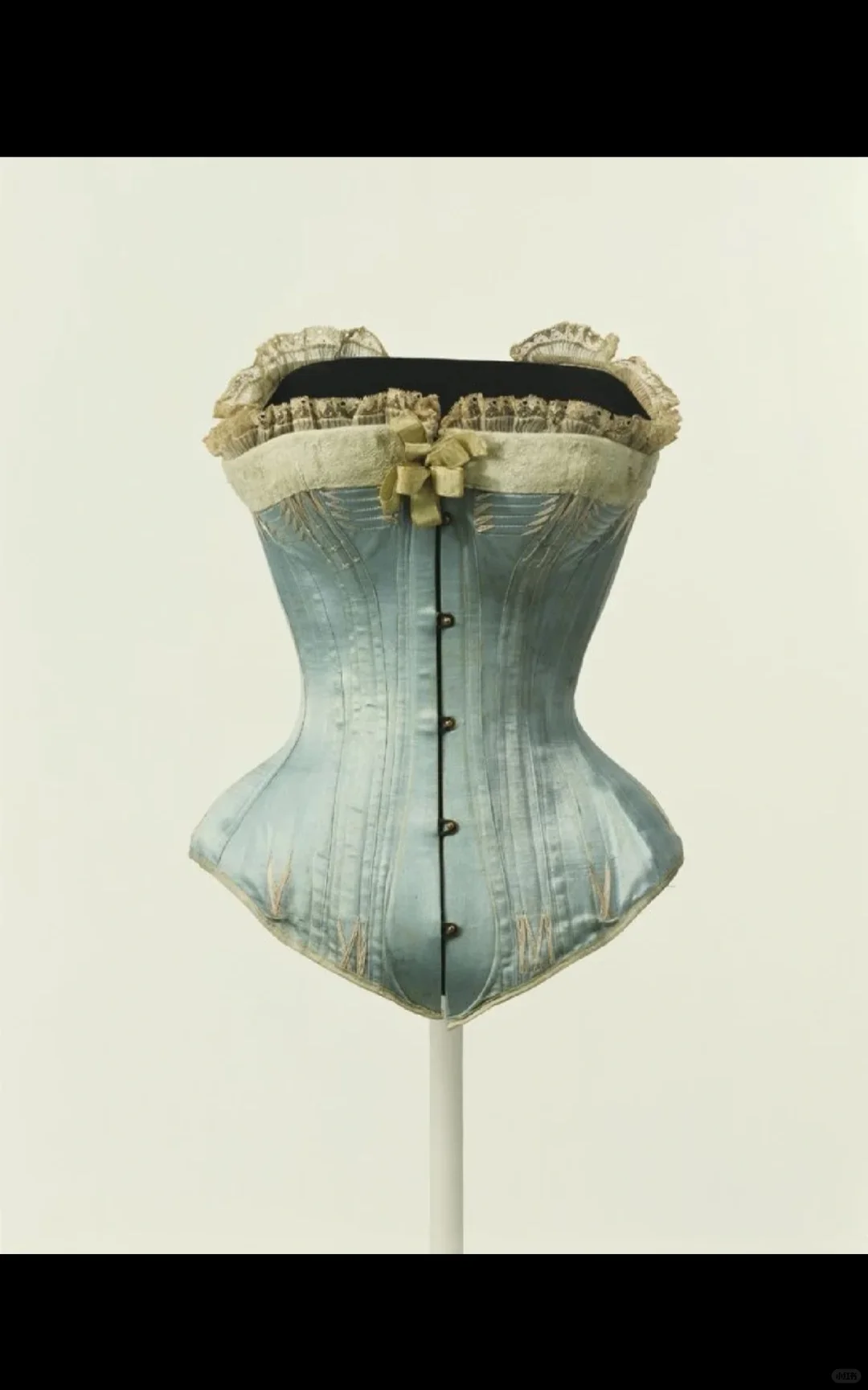 每日审美❣真是被古董鱼骨胸衣惊艳到失语！