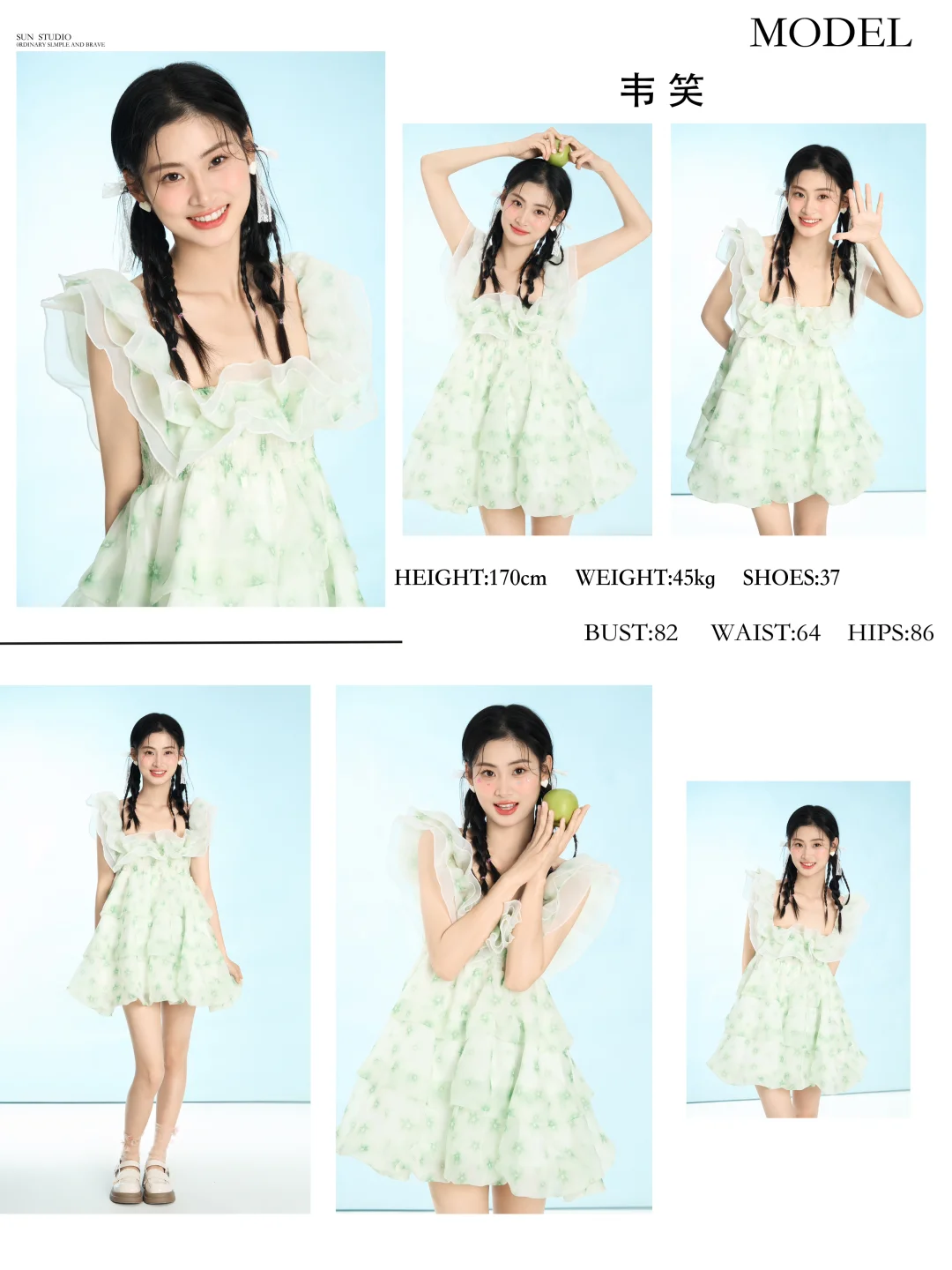 品牌方都喜欢的甜美系女生🧒