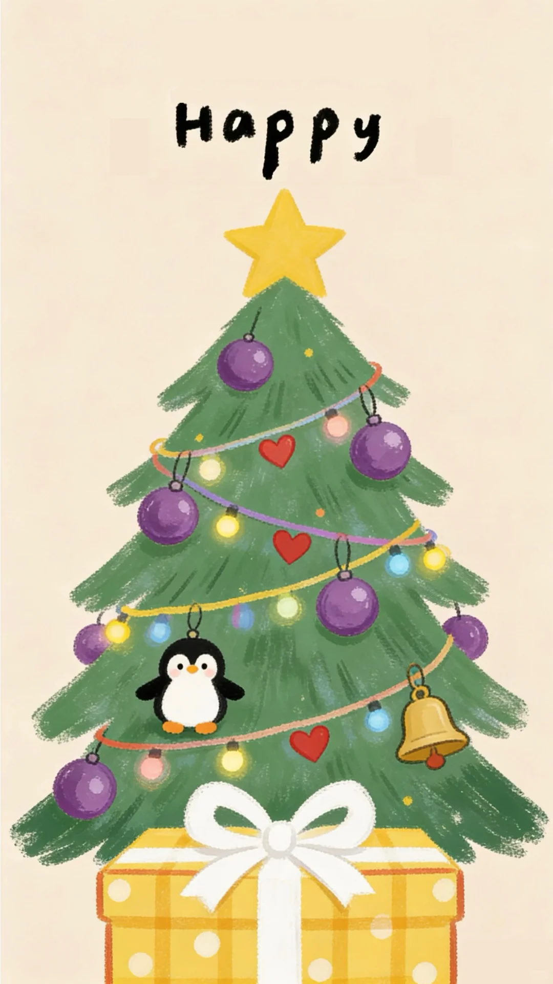 🎄圣诞树壁纸分享～