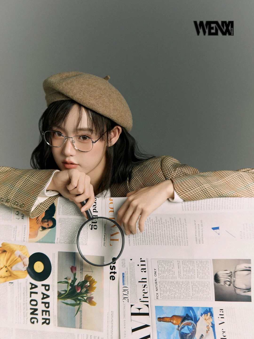 韩风画报 学院鬼马少女🔍