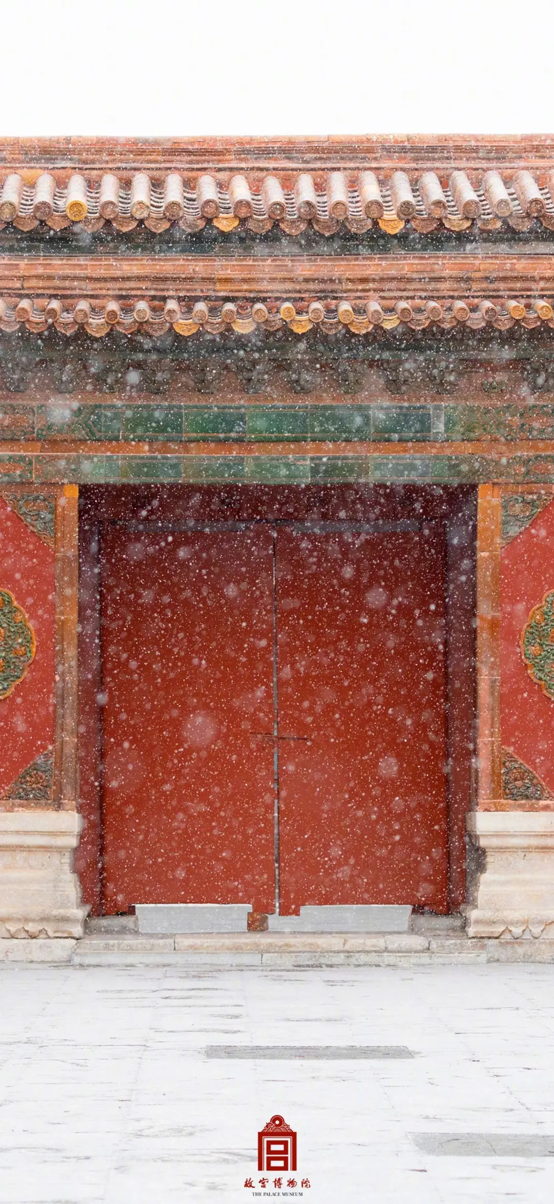 收藏这组壁纸，等于拥有了故宫雪季的入场券