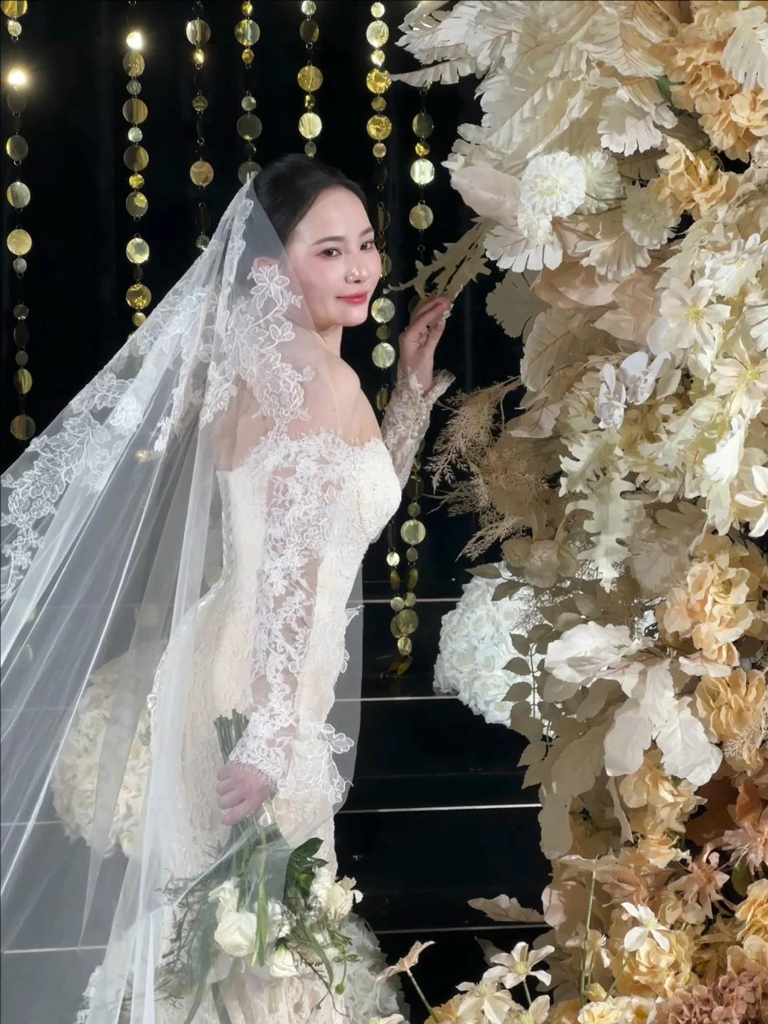 蕾丝鱼尾婚纱！🫧谁懂！！！