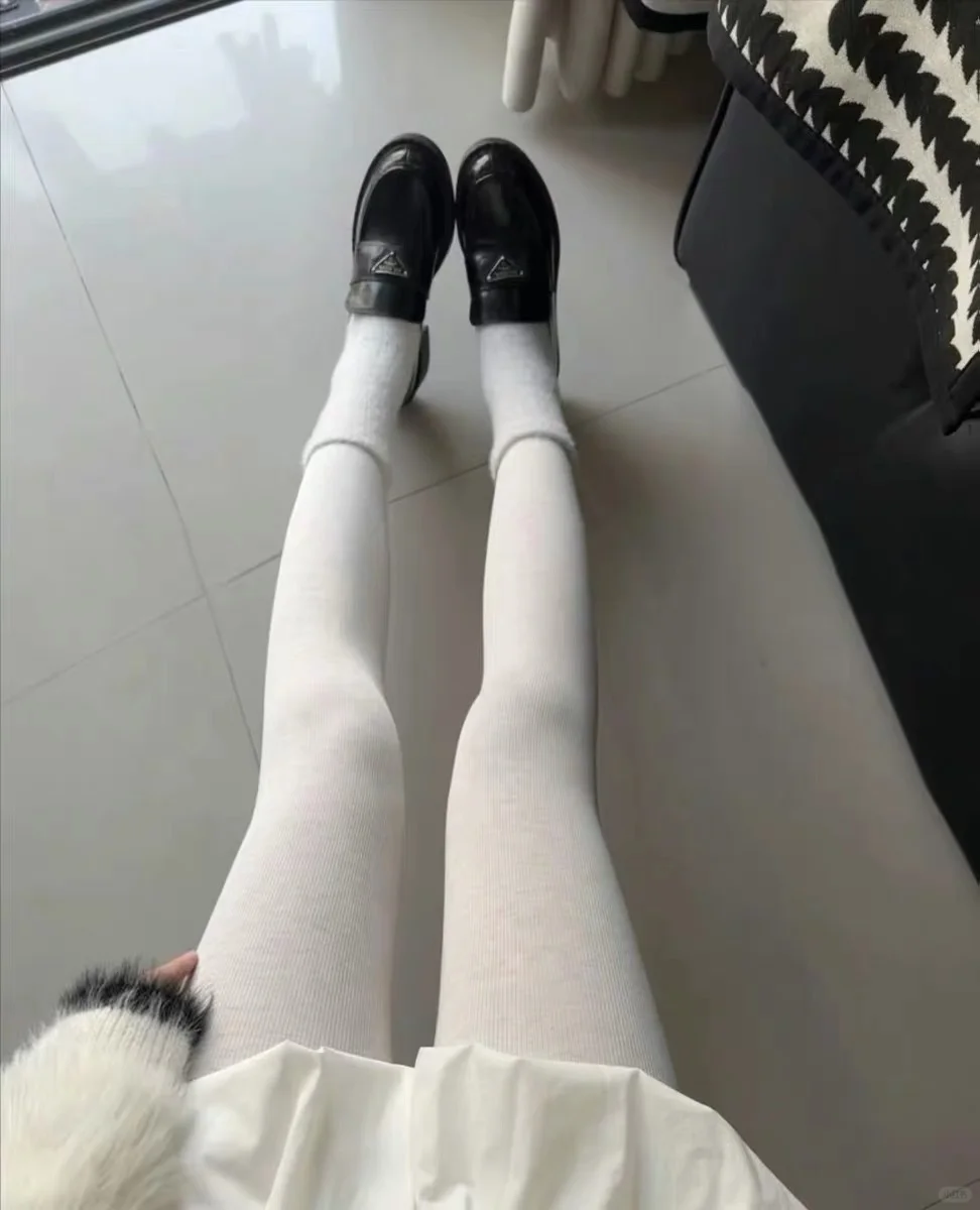 白色连裤袜，才是纯欲风的灵魂🤍
