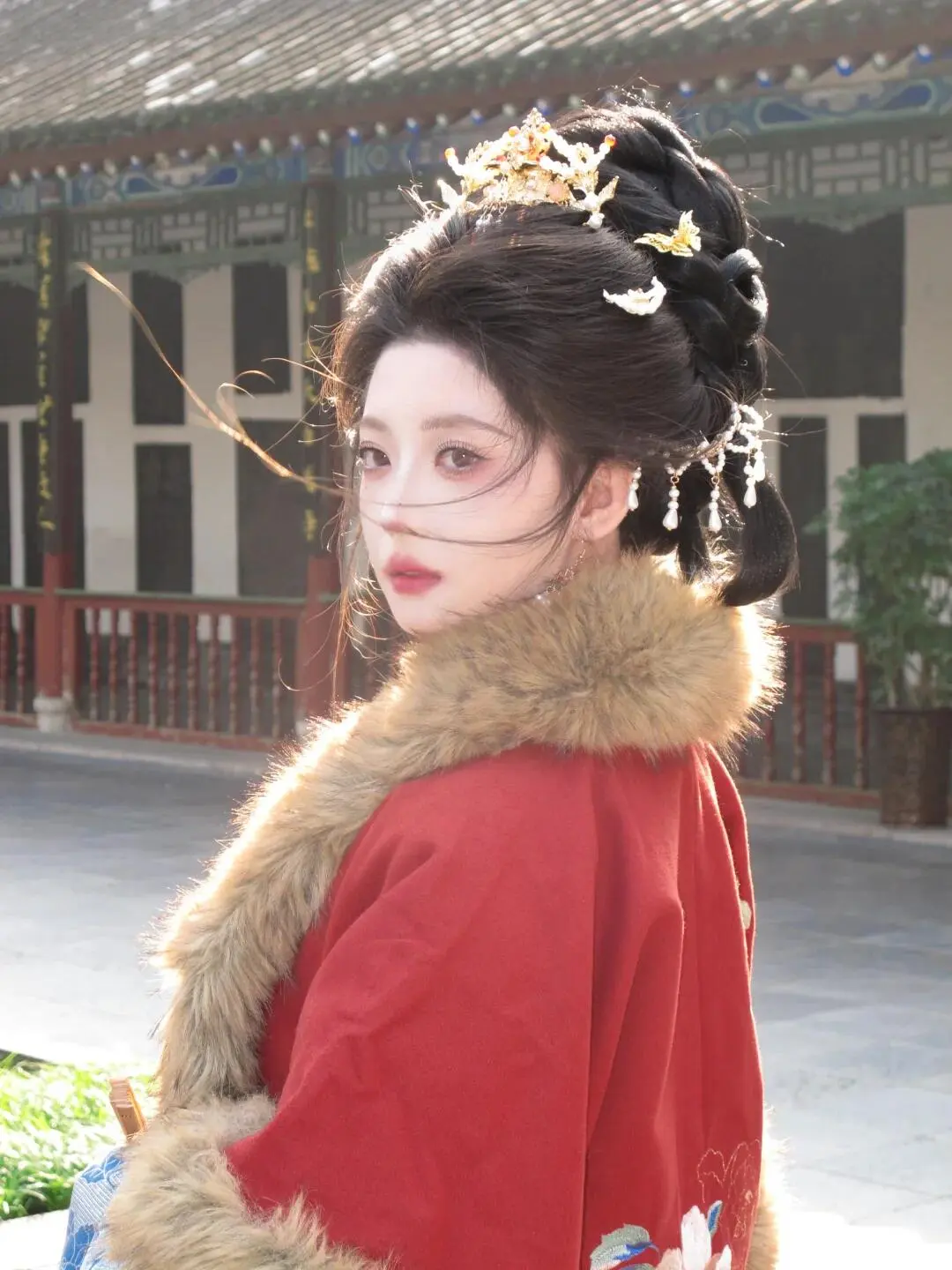 西安！不夜城！体验一天明制贵女（含披肩