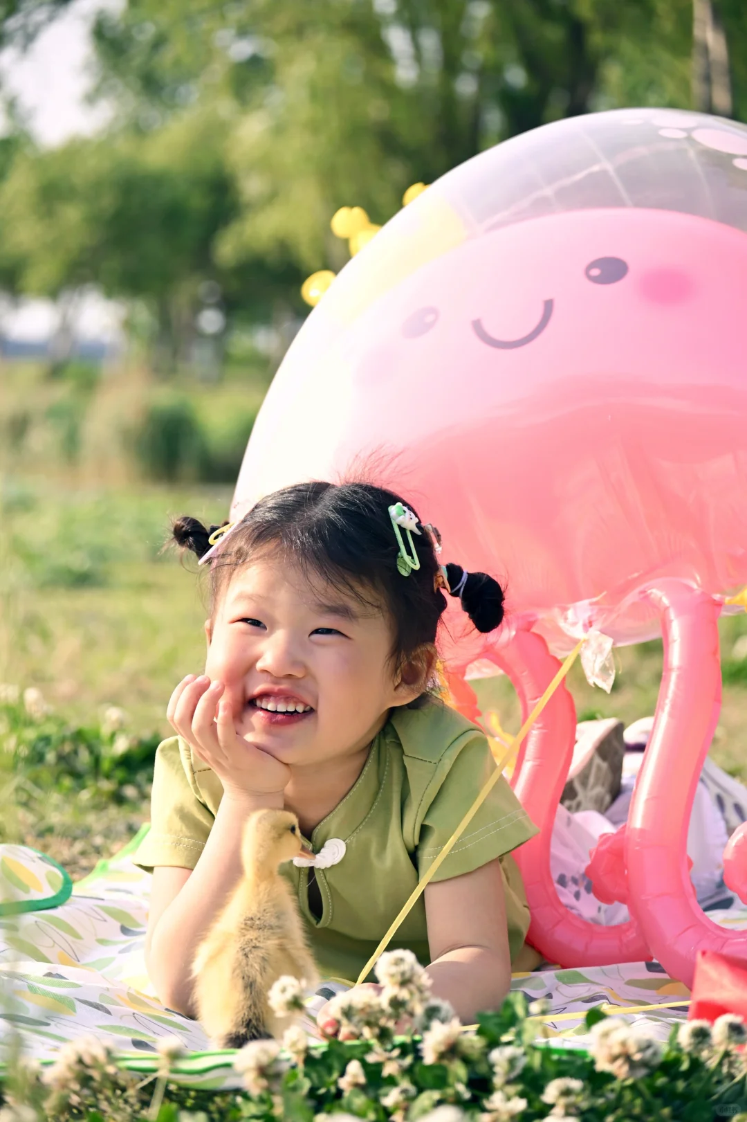 给我小外甥女拍的写真库存