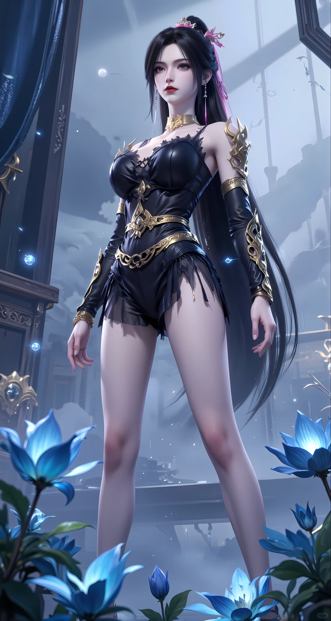 「壁纸」赵襄儿，这腿我愿称之为最强！