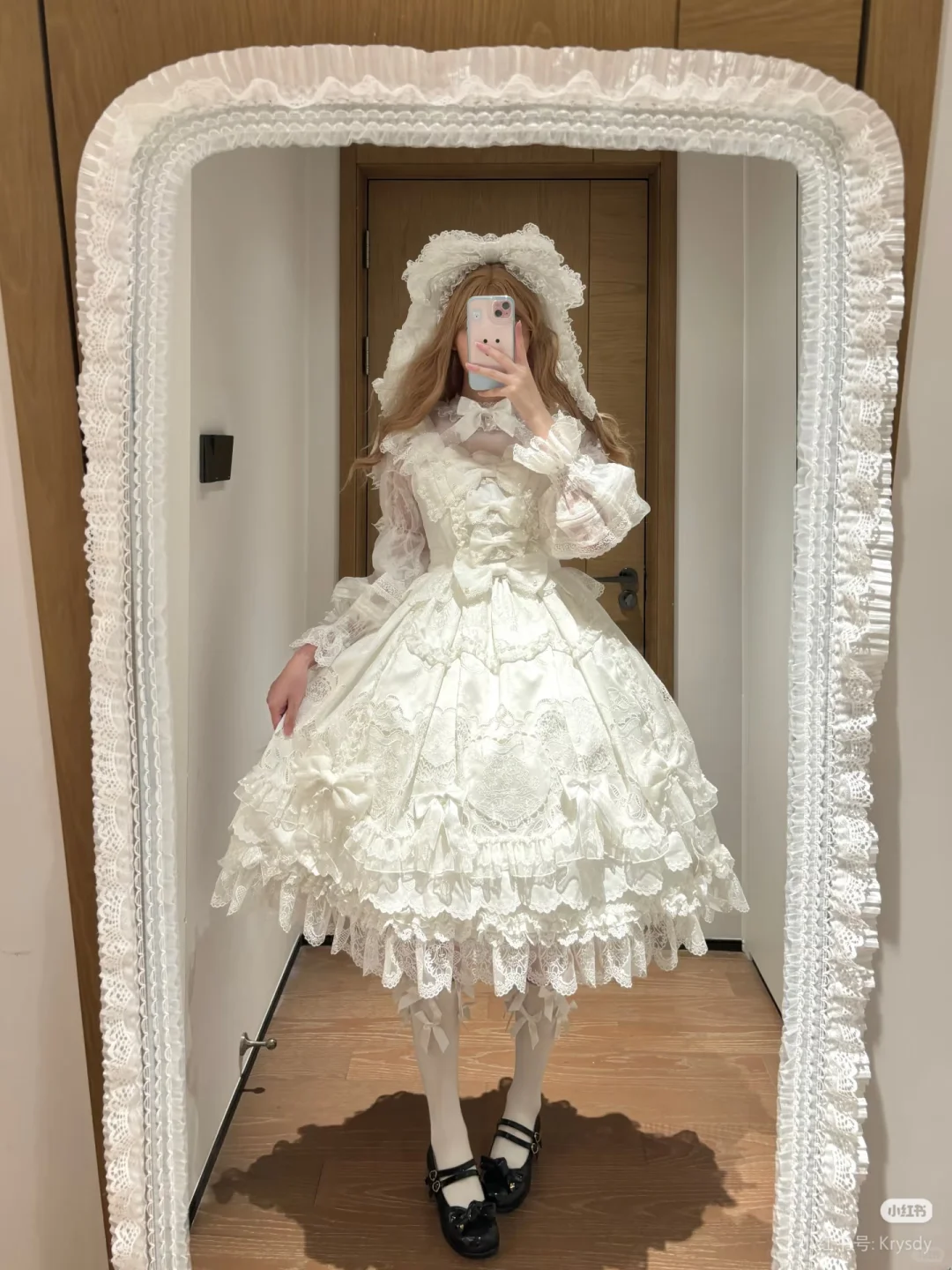 白色蕾丝人形(不🐯赞)