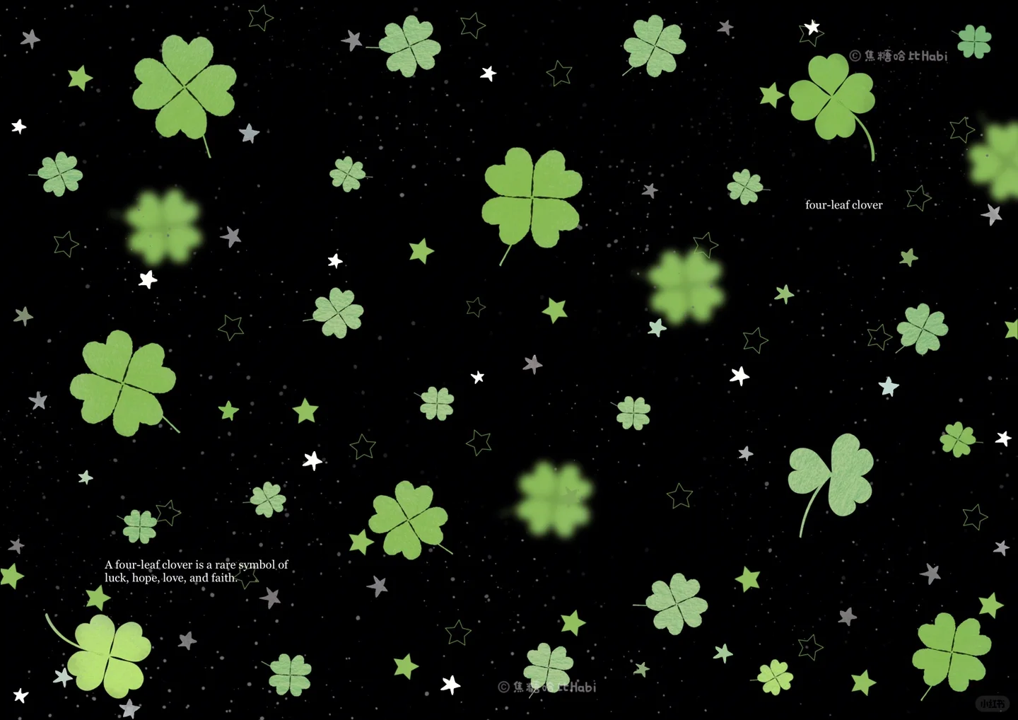 𝐿𝑢𝑐𝑘𝑦 𝑐𝑙𝑜𝑣𝑒𝑟 🍀𓂃iPad壁纸