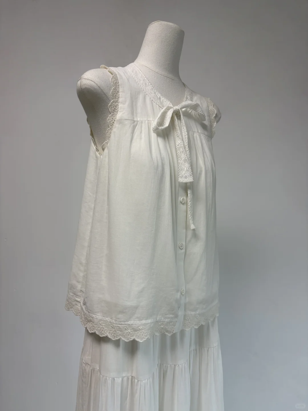 捡漏！大厂版衣，复古法式蕾丝拼接套装女新款