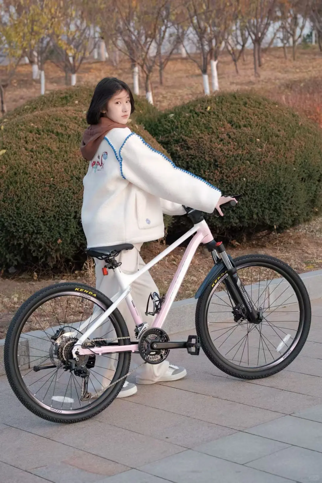 美少女的冬日骑行plog参考✨