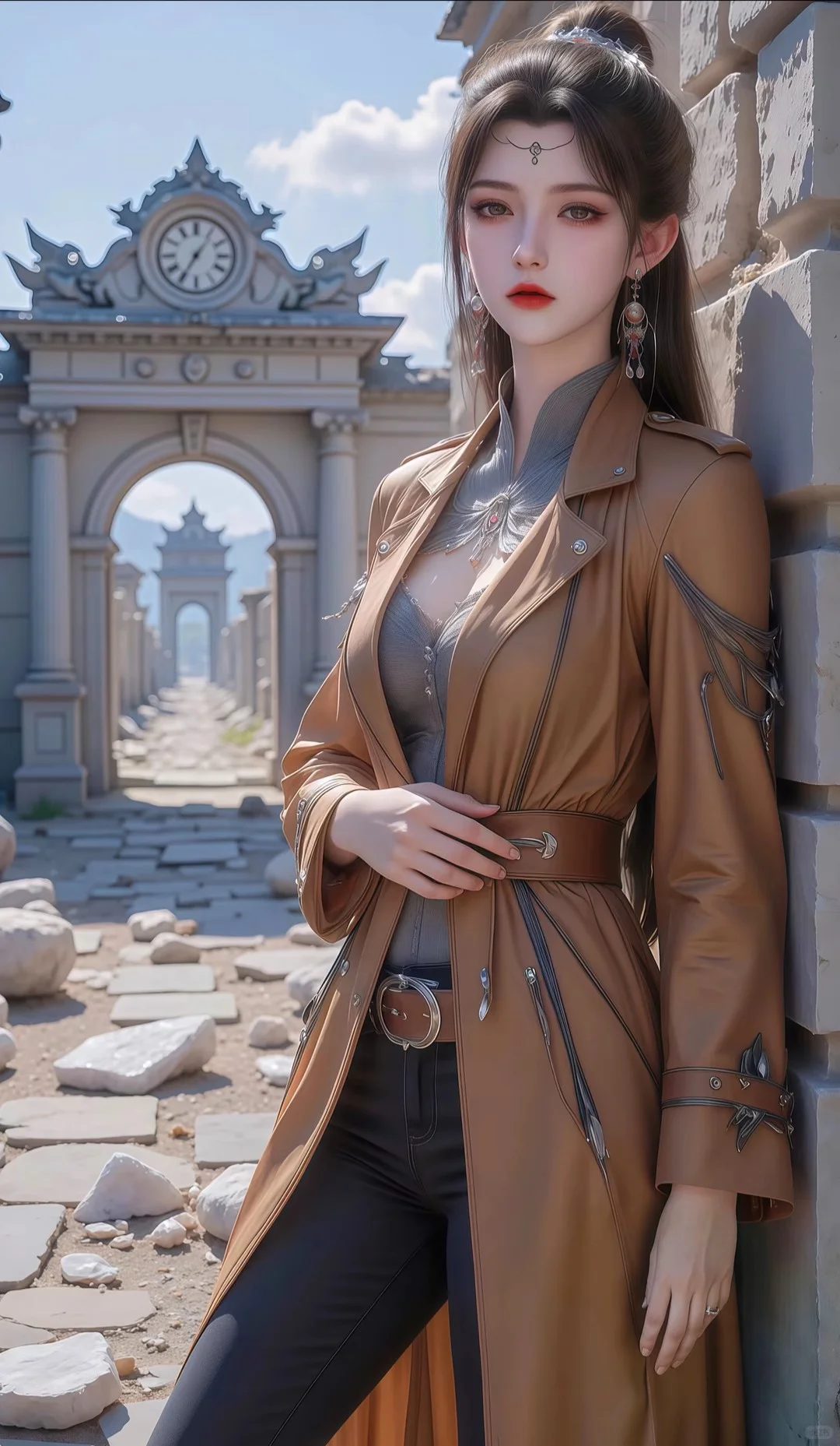 国漫女神云曦穿搭对比，好身材大长腿高颜值