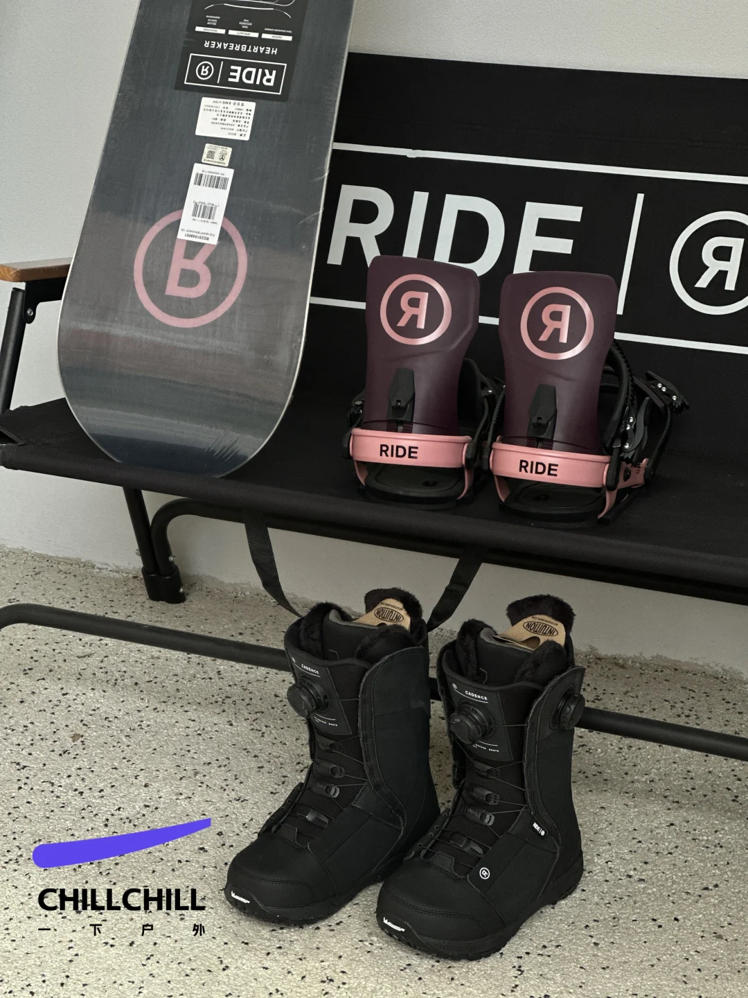 颜值➕控板力的女神雪板