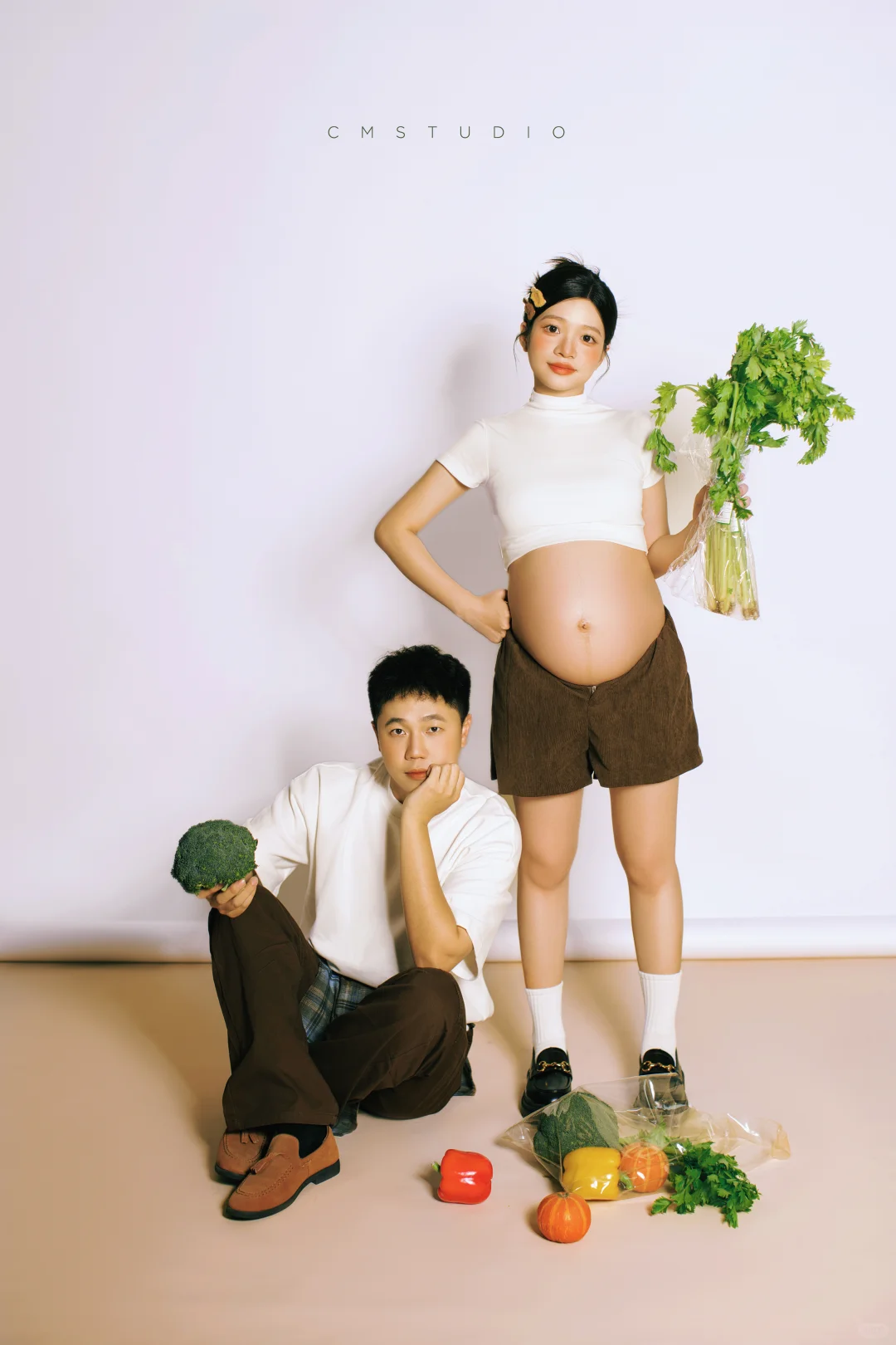 🥦🥬🥒🍅🍆🫑🌶️🥕🥔🫛｜潮州孕写真