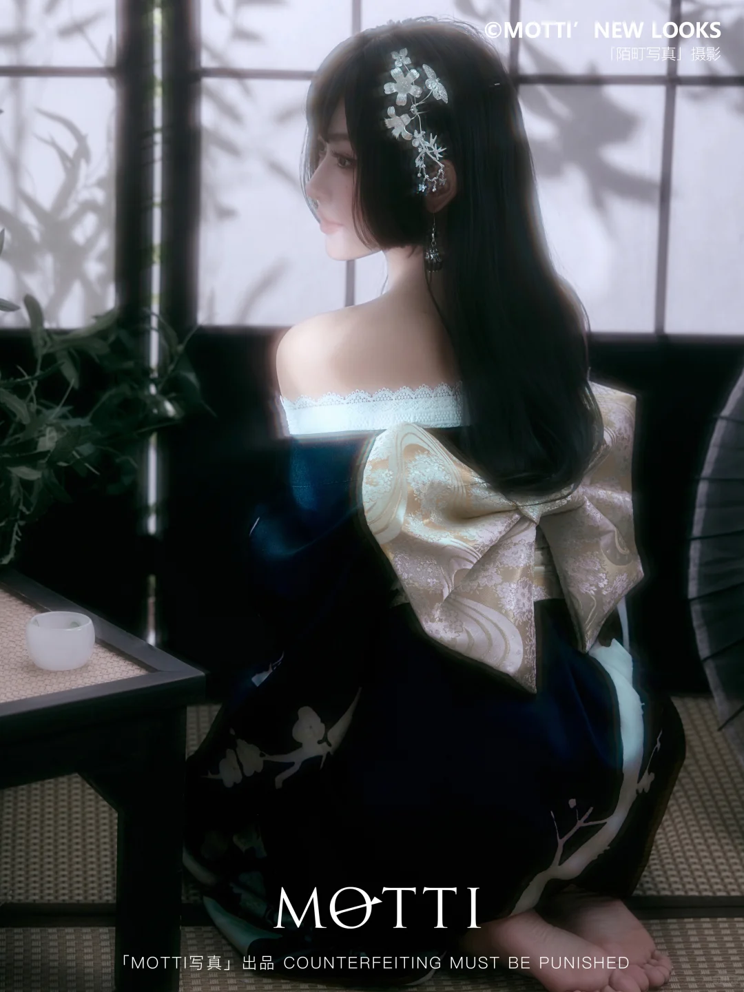 京都黑道千金一日体验🥀恶女花魁写真🖤