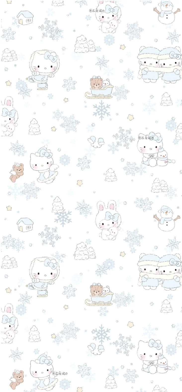 Share｜冬日氛围感❄️防偷窥聊天壁纸