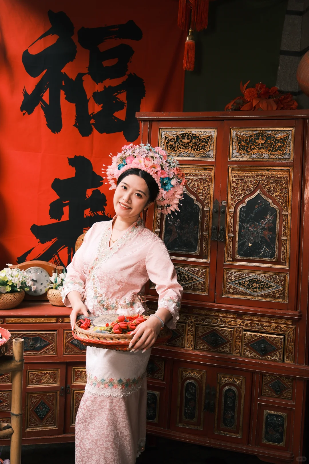 让我看看是谁公费游玩🫣泉州鲟浦簪花