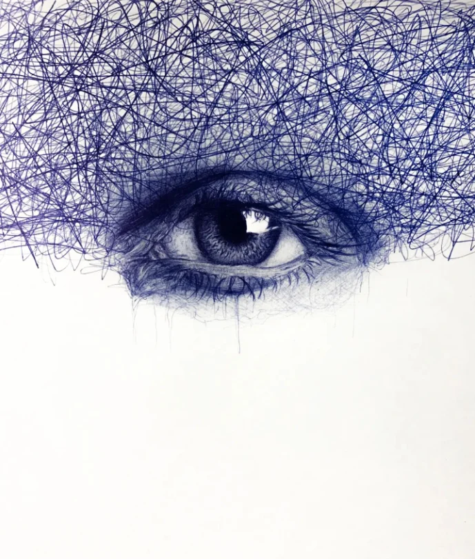 插画素材分享｜情绪化线条大师 Axil Tinsti