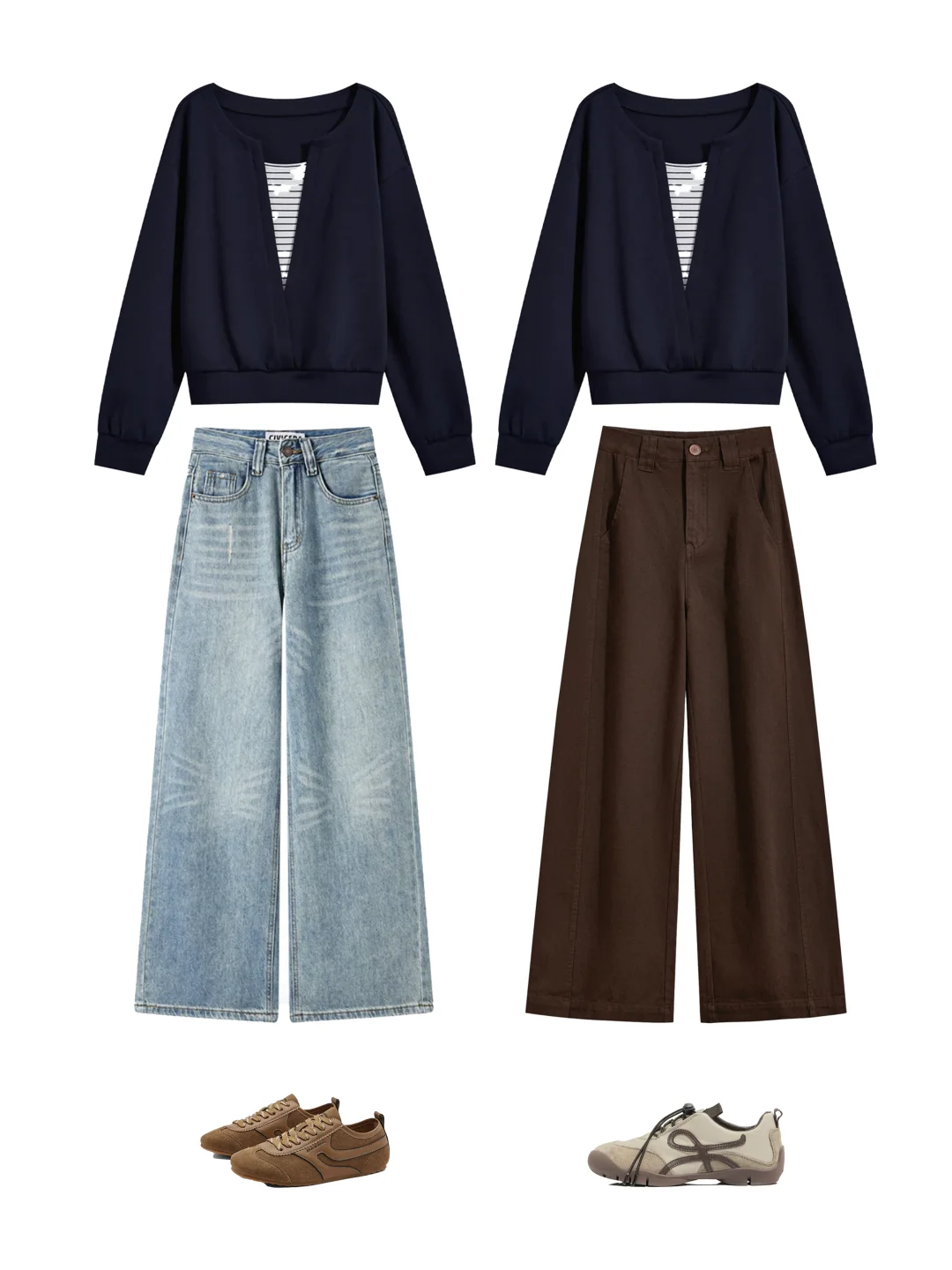 早秋卫衣穿搭合集🍂