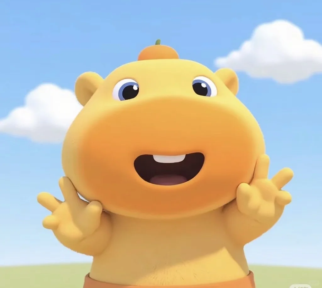 好想要水豚噜噜电脑壁纸