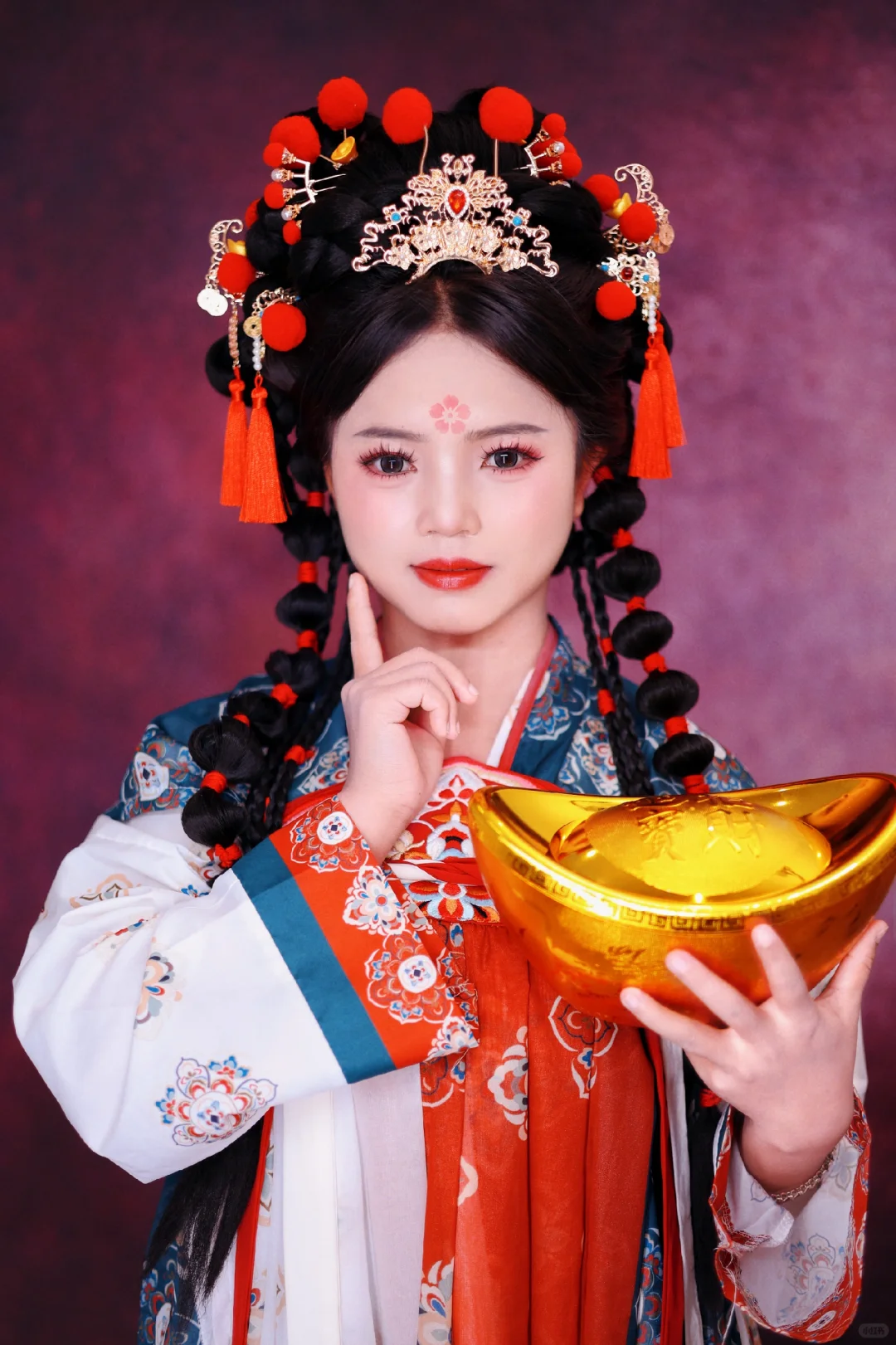 穿汉服的女孩子真的好美！