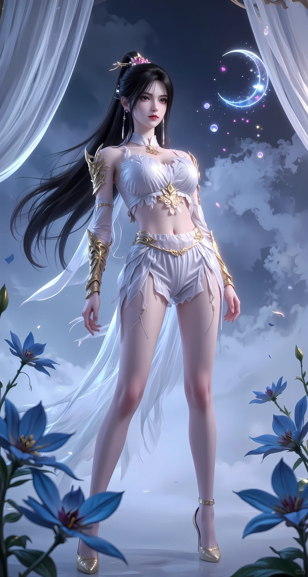 「壁纸」赵襄儿，这腿我愿称之为最强！