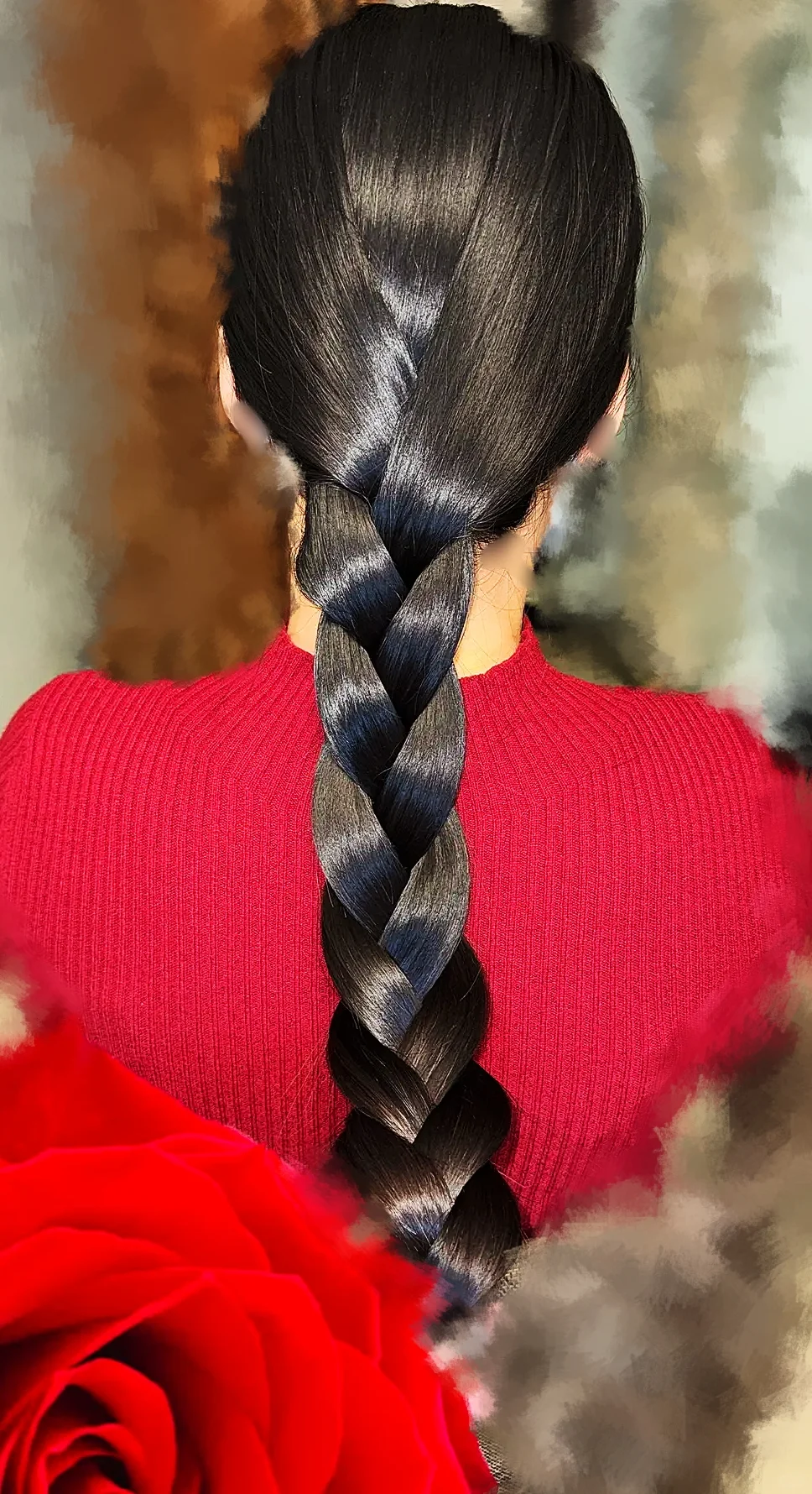 女人留长发显得漂亮的原因