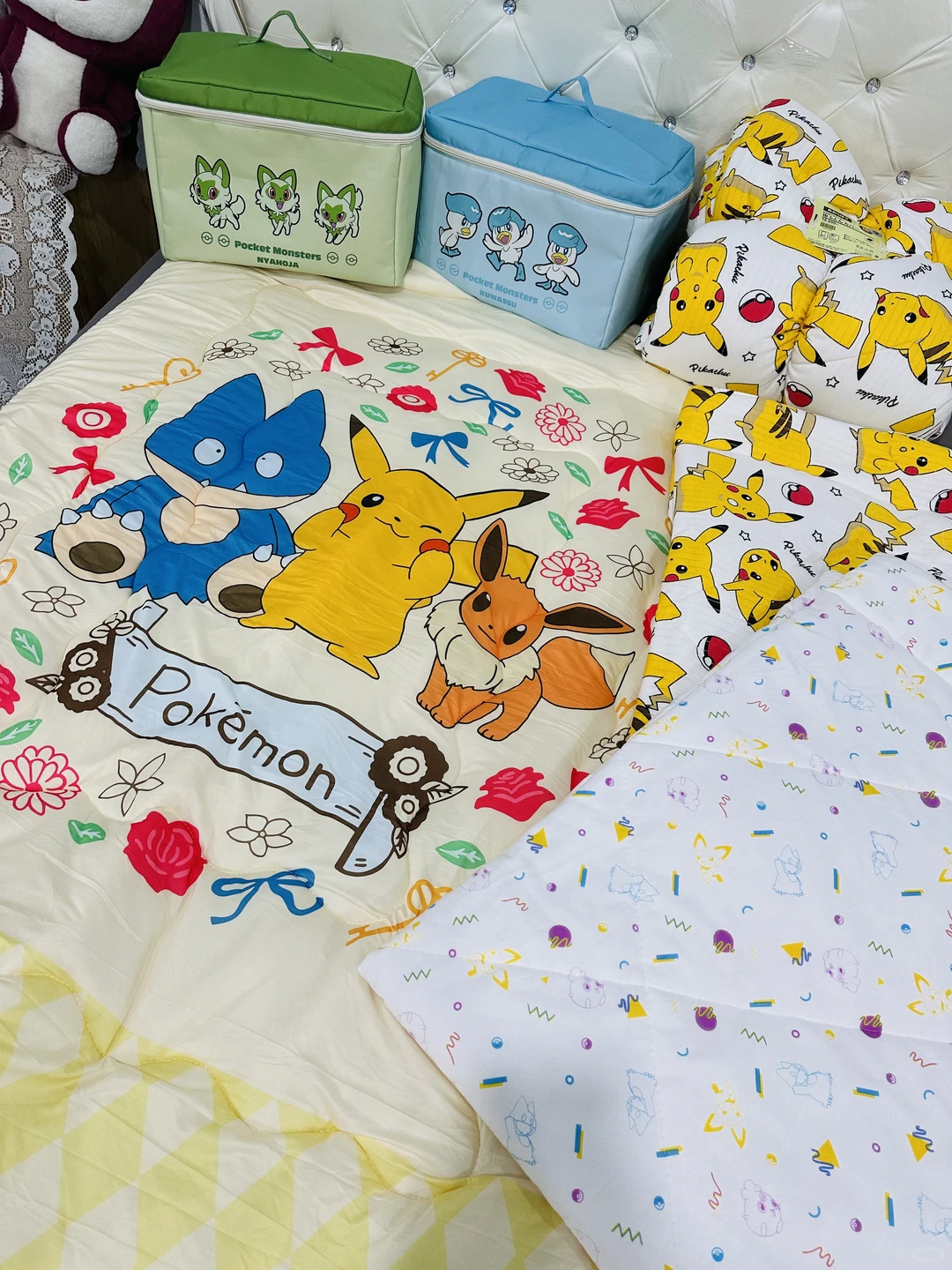 新入的皮卡丘系列真的太可爱了！