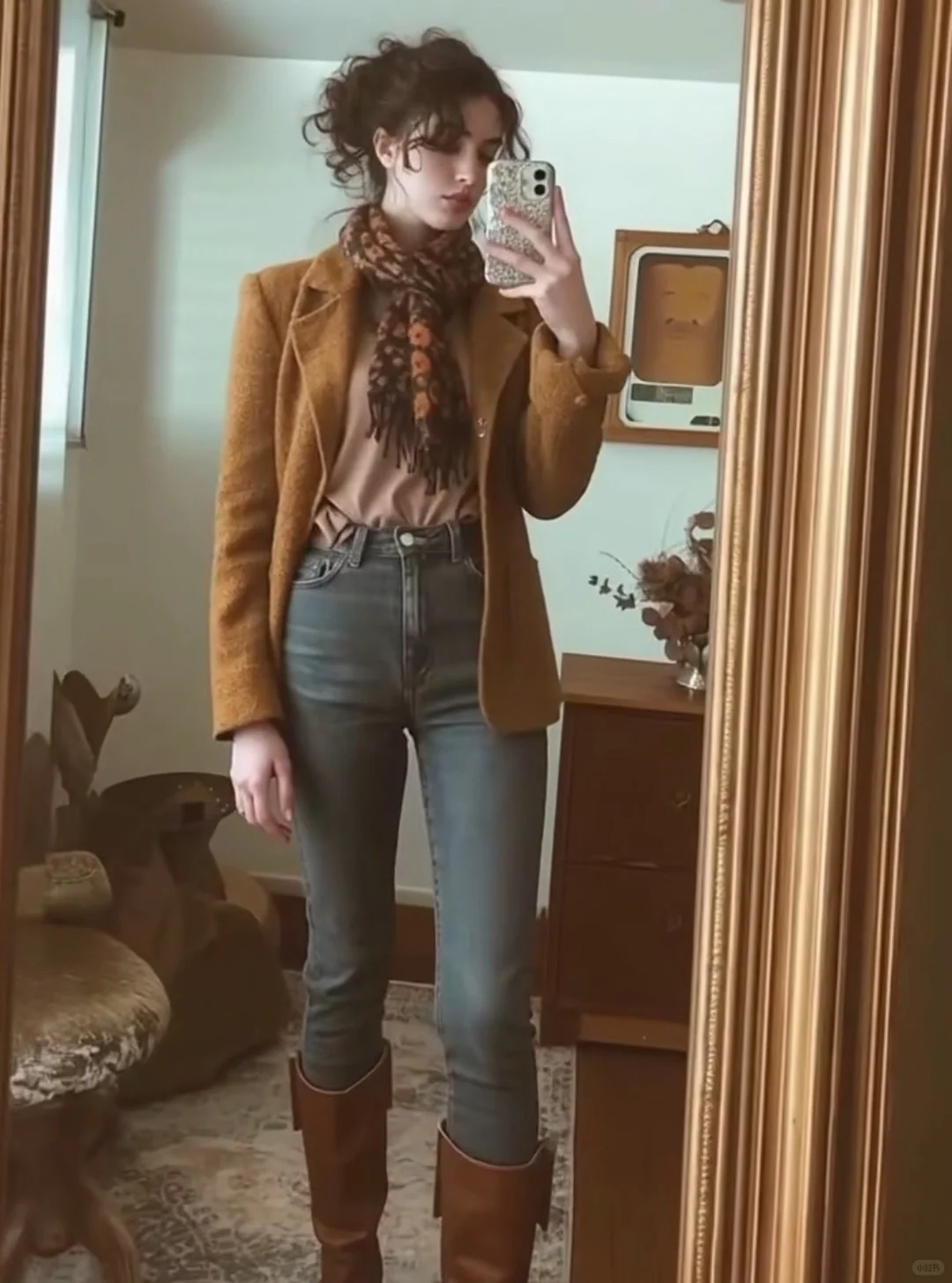 好喜欢这个look🍂