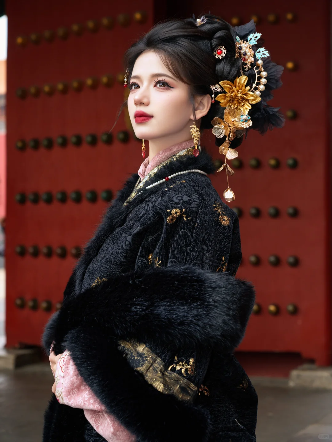 暗黑系大明贵女📸北京汉服约拍