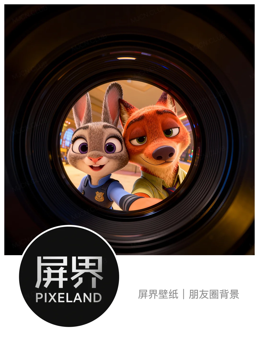 No.161｜尼克朱迪兔警官·动态壁纸🦊🐰