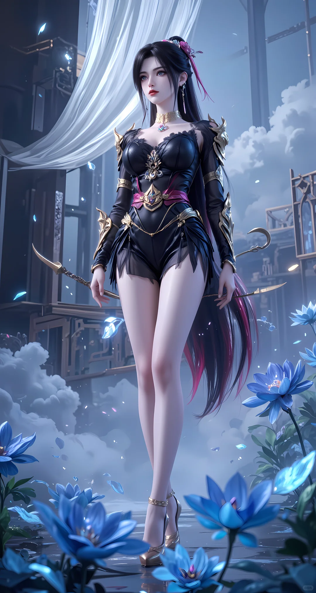 「壁纸」赵襄儿，这腿我愿称之为最强！