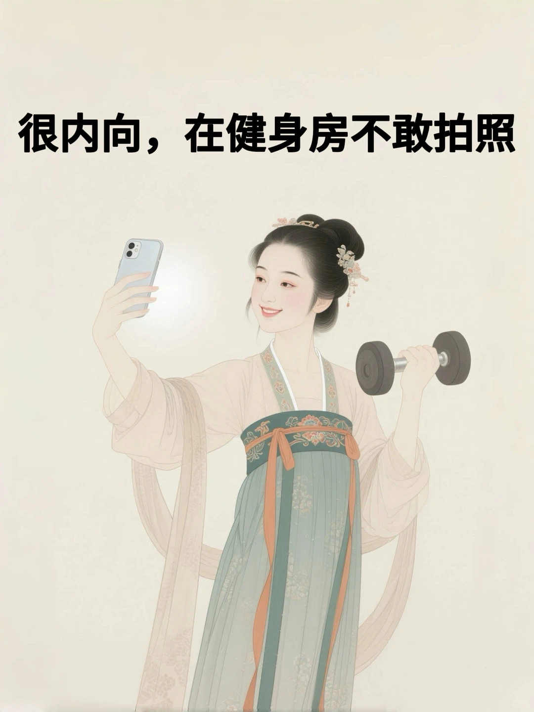 撸铁女孩超有梗的朋友圈健身文案！