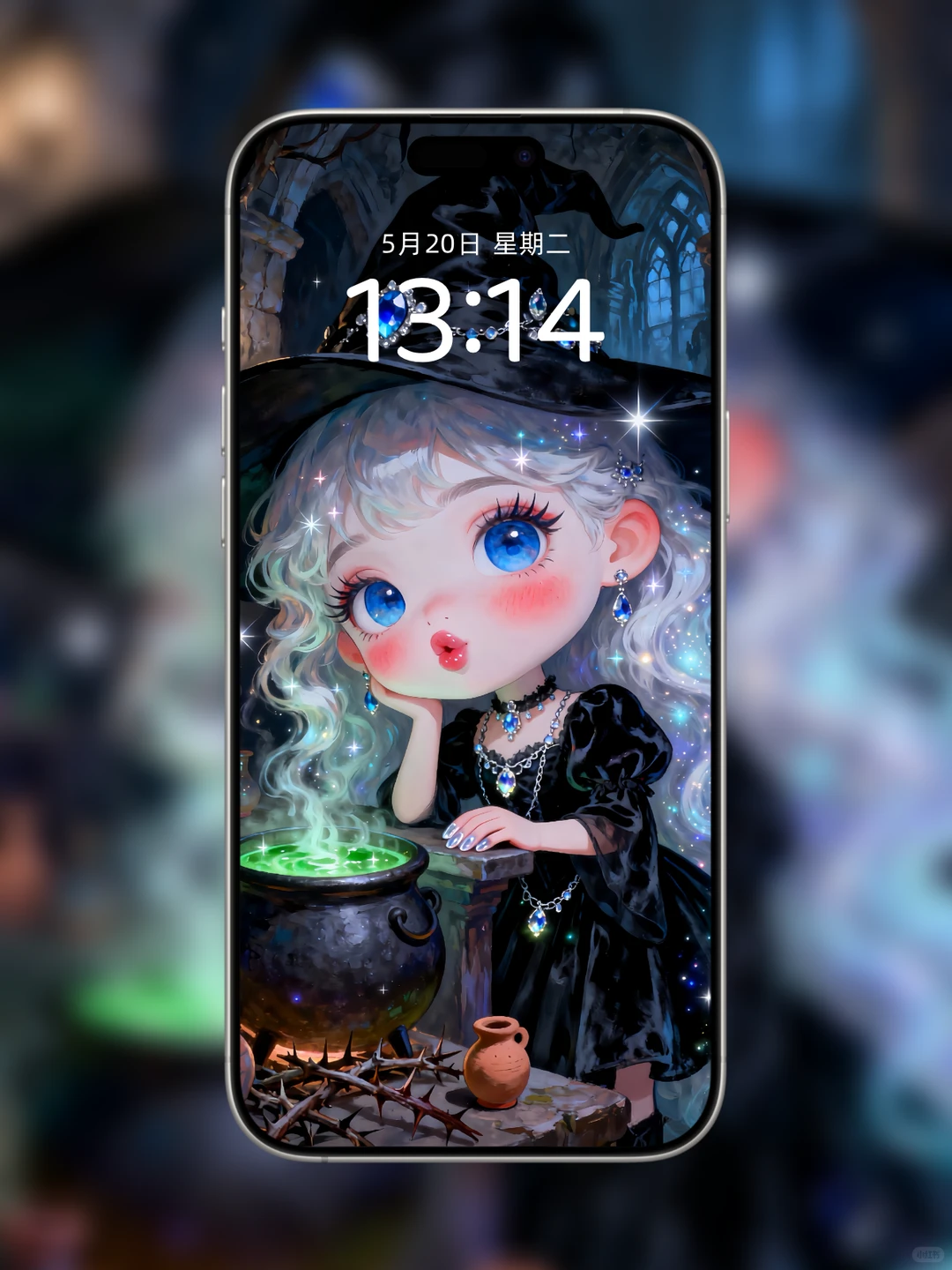 谁能拒绝软萌的小女巫魔法壁纸啊｜#34