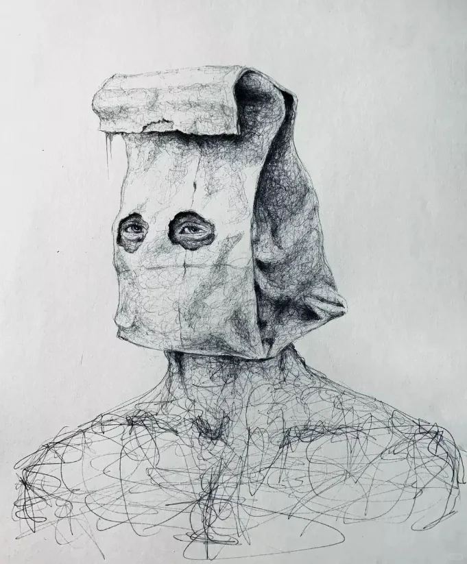 插画素材分享｜情绪化线条大师 Axil Tinsti