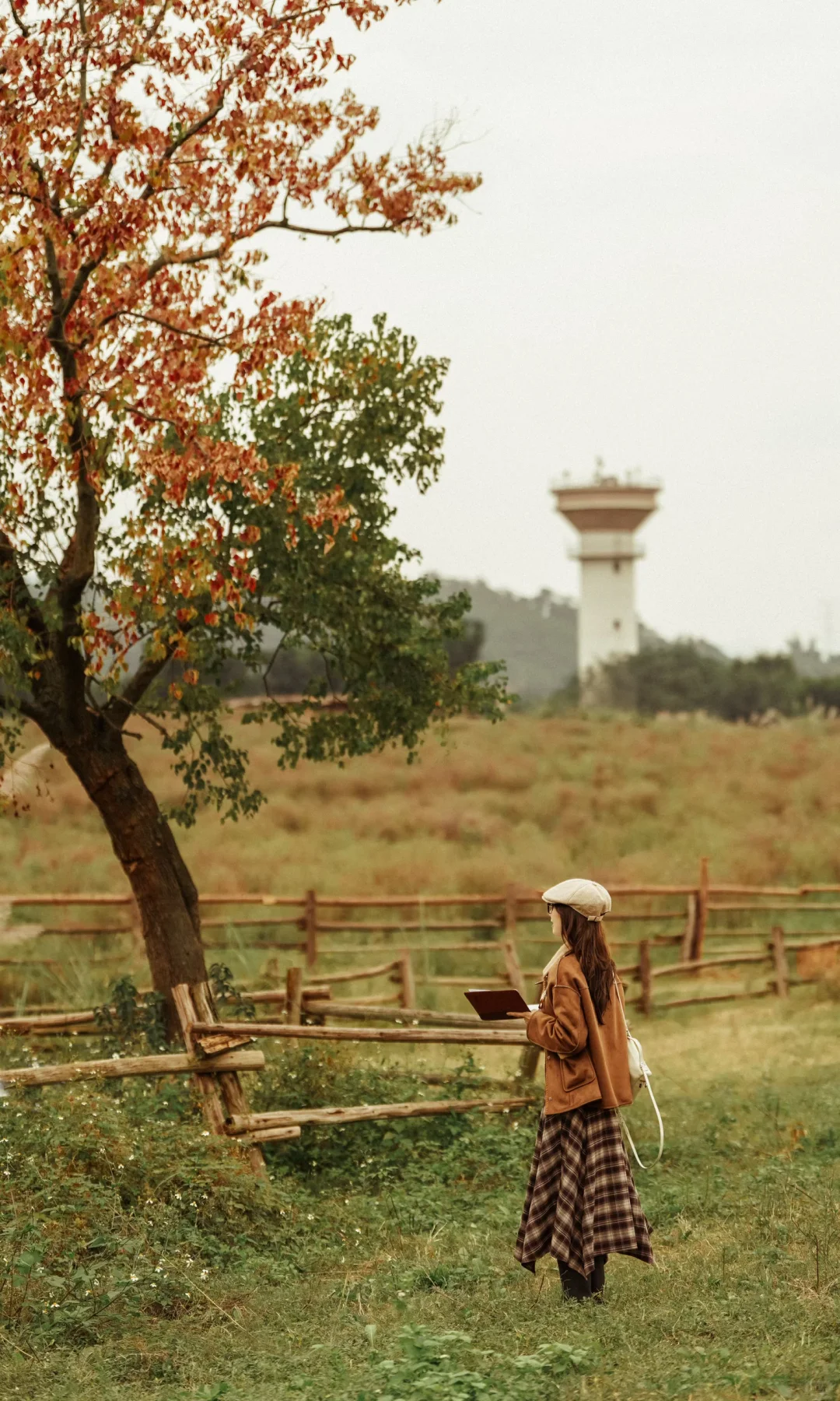 秋日复古电影感拍照｜重庆广阳岛太出片啦📸
