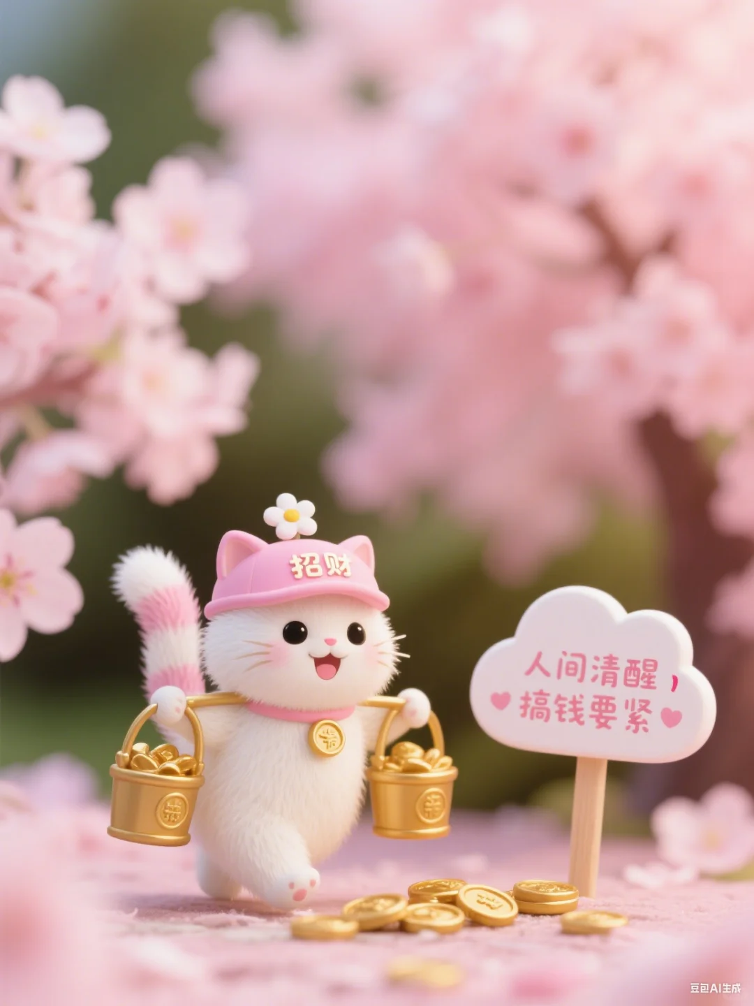 我是一只可爱又治愈的招财猫❤️