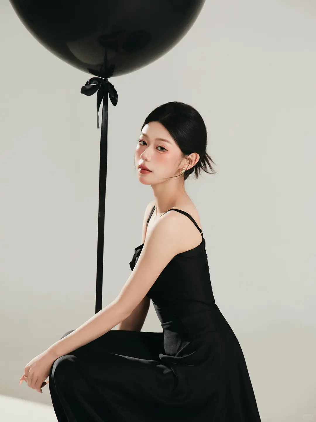 🖤高级感满满✨韩杂黑气球生日写真🎂