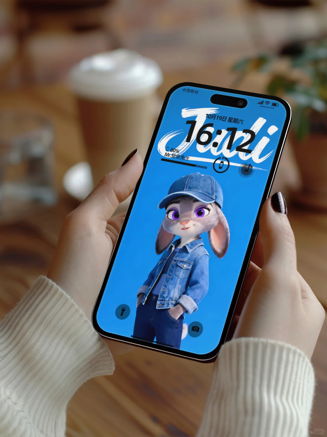 疯狂动物城牛仔蓝朱迪Judi丨4K原创壁纸