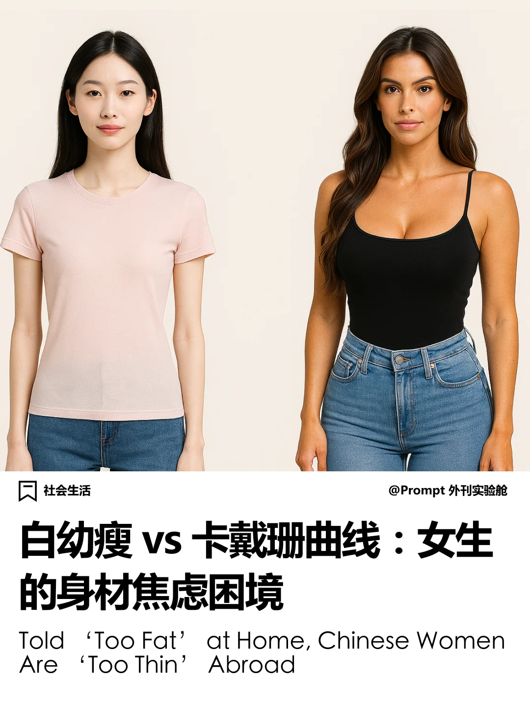 外刊精读｜东西方的女性身材审美差异