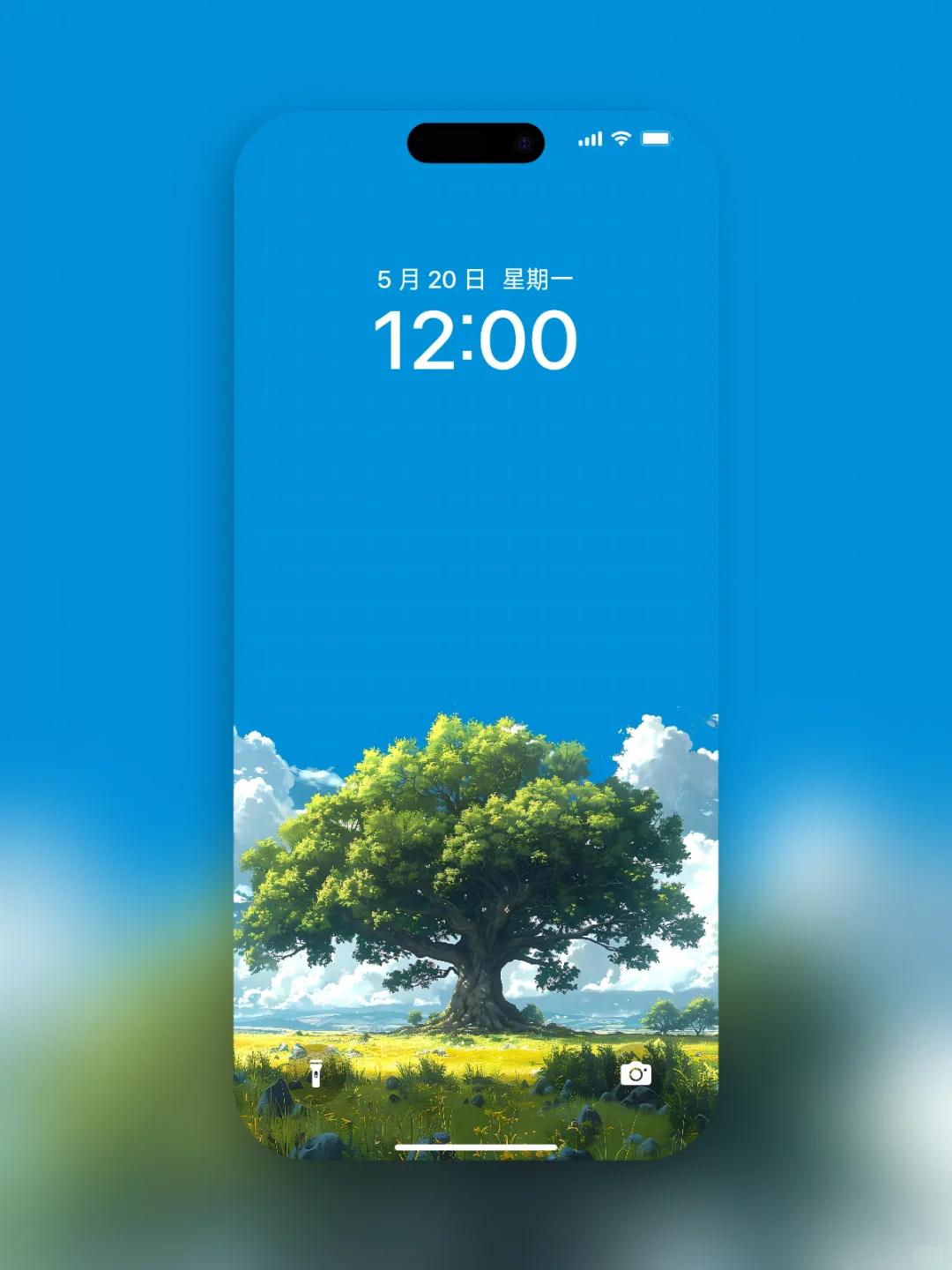 一眼春天的壁纸，好想春天太冷了