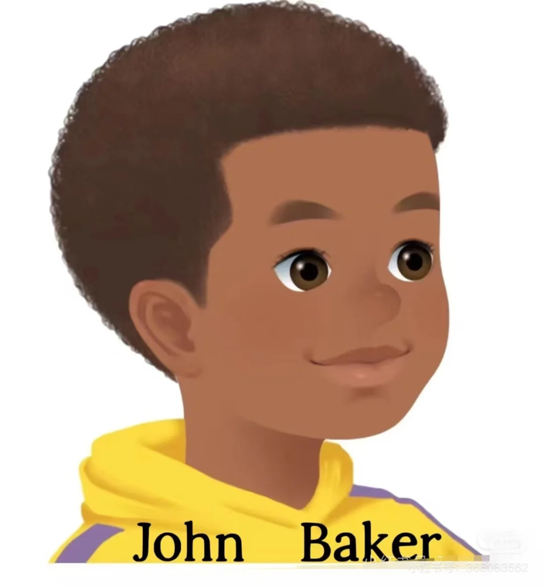 三年级上英语人物线稿 ，有需要的可以拿啦