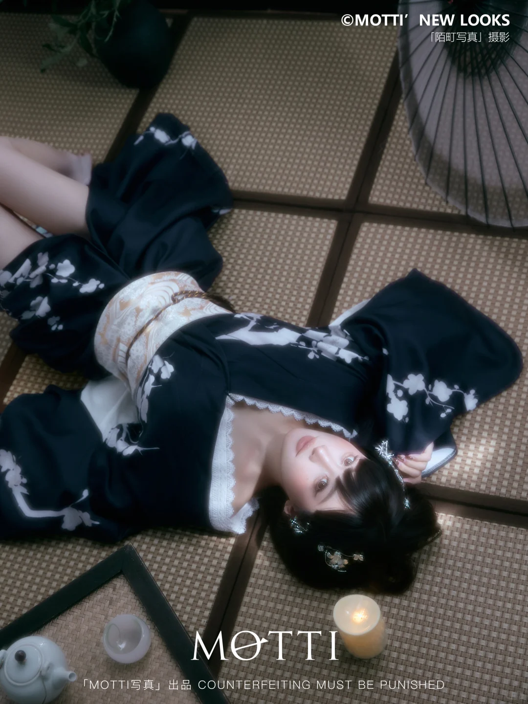 京都黑道千金一日体验🥀恶女花魁写真🖤